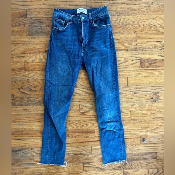 Reformation Semi-Stretchy Cropped Skinny Jeans - Picture 2 of 7